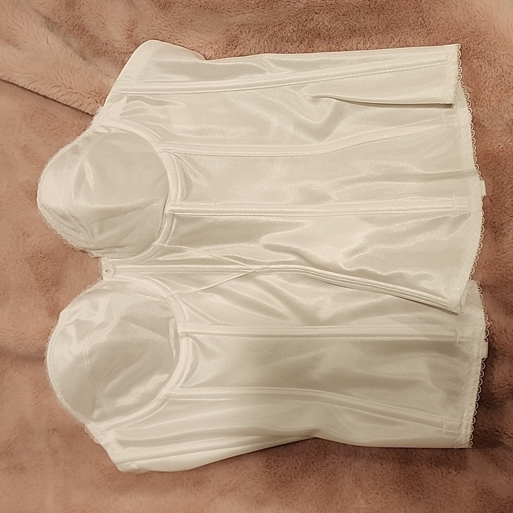 White boned corset, size 36B from David's Bridal